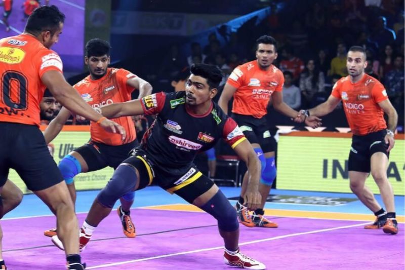 Pawan Sehrawat Stars as Bengaluru Bulls Beat U Mumba