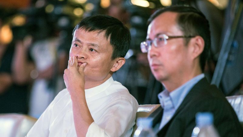 Daniel Zhang and Jack Ma
