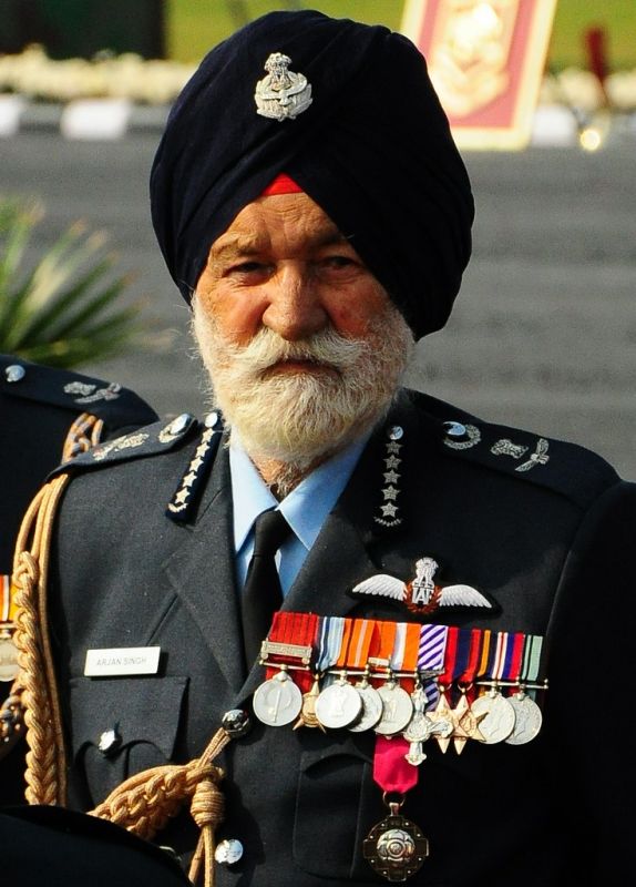 Marshal of the Indian Air Force Arjan Singh