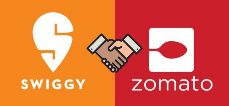 Swiggy and Zomato 