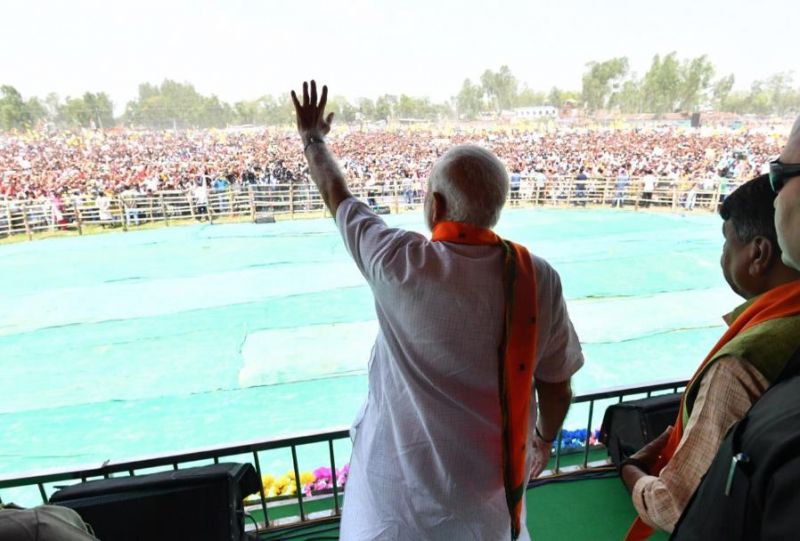 PM Modi addressing rally in West Bengal 