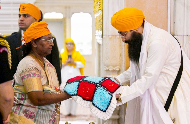 President Droupadi Murmu visits Sri Harimandir Ji Patna Sahib