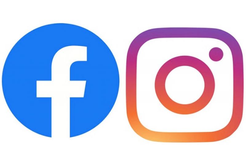 Facebook and instagram