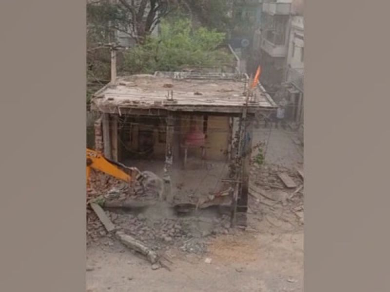 Bulldozer razes 300-year-old Shiva temple in Rajasthan's Alwar