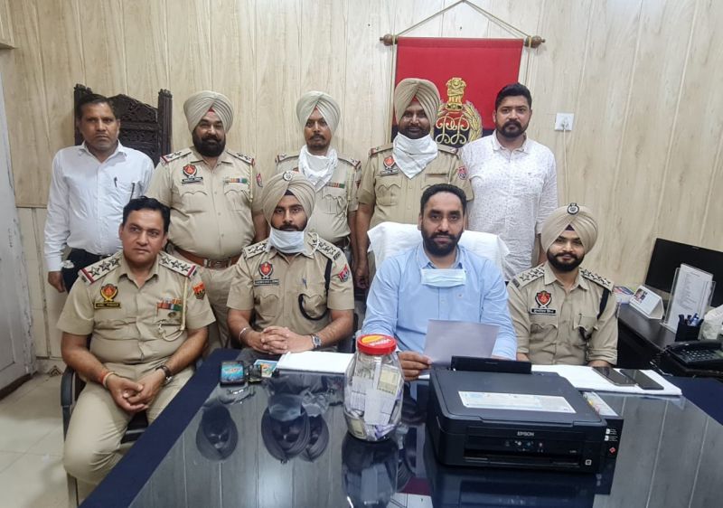 Counterfeit currency and printer recovered by police