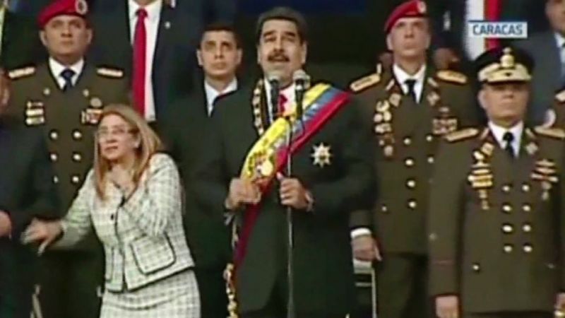 Drone Attack on Venezuela President  Drone Attack on Venezuela President