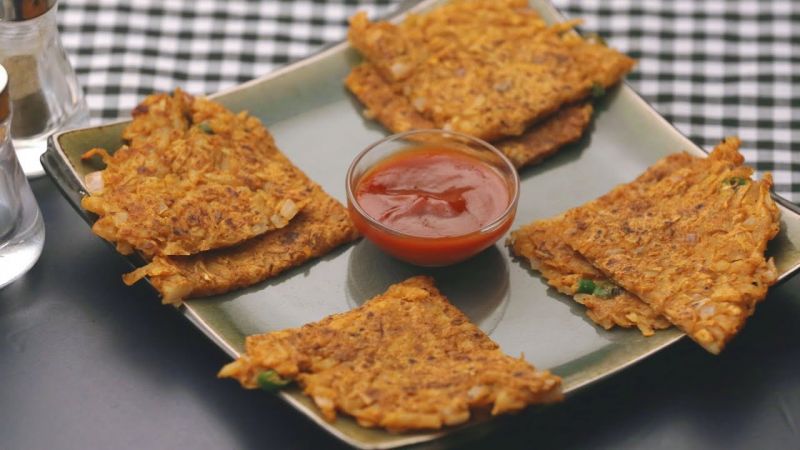 Potato Chilla Potato Chilla