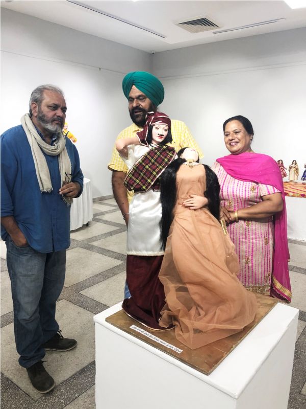 4 day exhibition organized by Punjab Kala Parishad Chandigarh