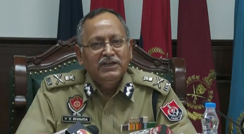 DGP VK Bhawra DGP VK Bhawra