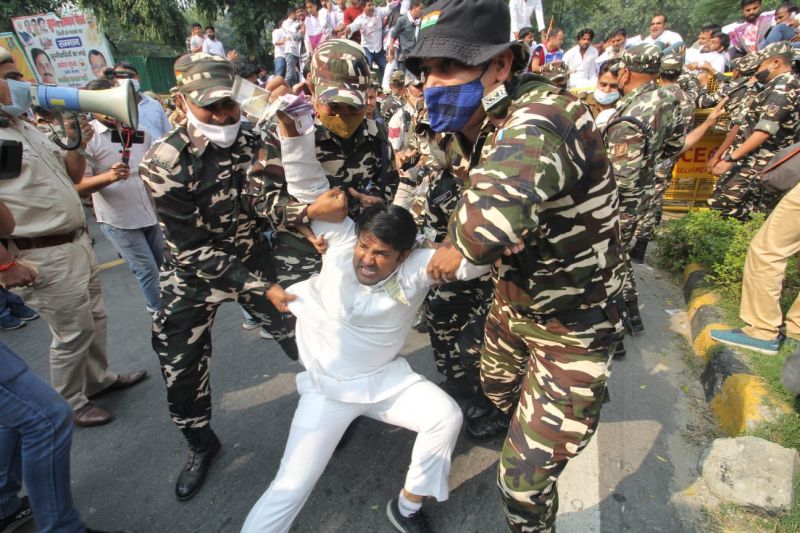 Youth Congress protest