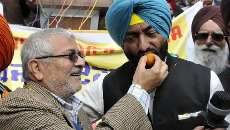 Sukhpal khaira With Dharamvir Gandhi