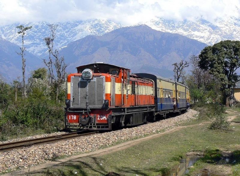 Pathankot-Jogendra Nerogesh railway line