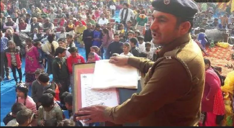 Challan with only 100 rupees