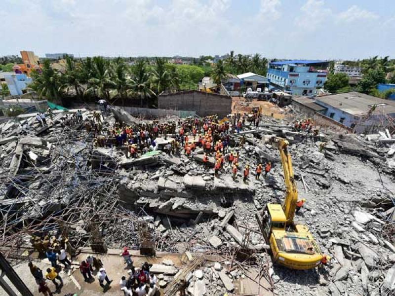 chennai building collapse