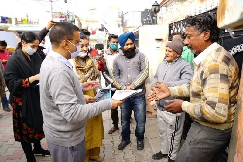 Kejriwal launches door-to-door campaign from Kharar for Assembly elections