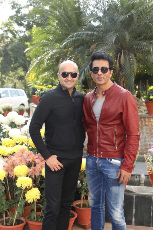 Sonu sood and Karan Gilhotra