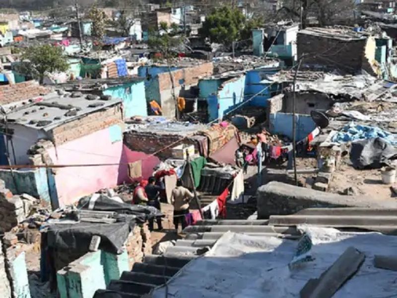 Demolition at Colony No. 4 Chandigarh 