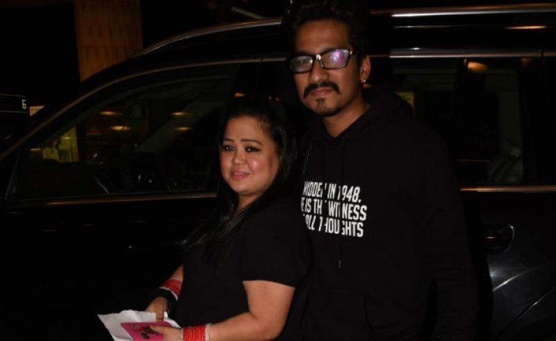 Bharti Singh with Harsh Bharti Singh with Harsh