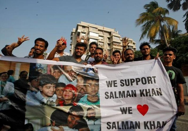 Salman Khan's happy fan