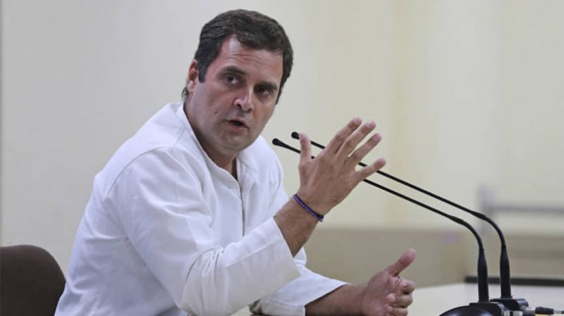 Rahul Gandhi commented on scrapping the section 370