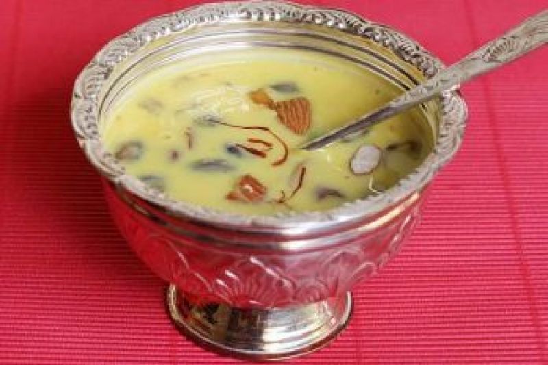 Almond kheer recipe