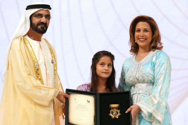 Princess Haya flees UAE with money kids