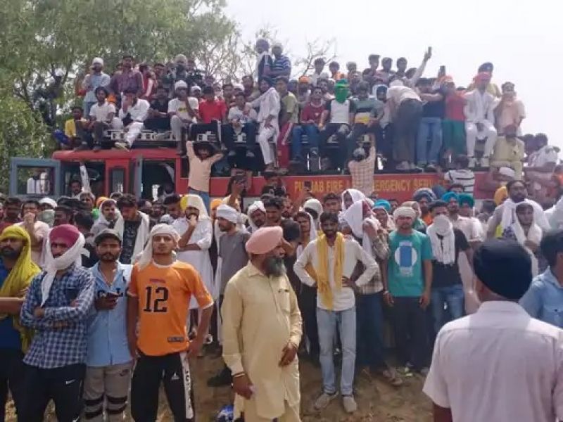 gathering at moosa village