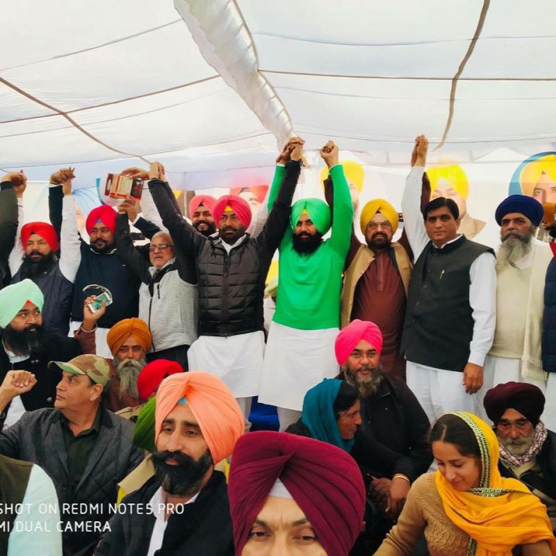 Sukhpal Khaira with Bains 