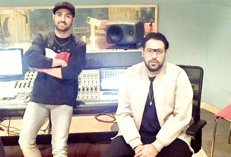 Diljit with Badshah