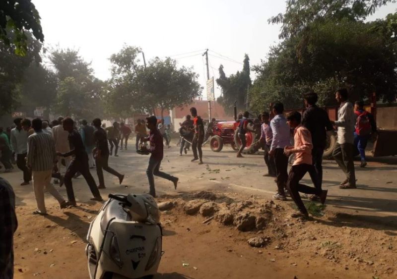 Mob attacked  Mob attacked