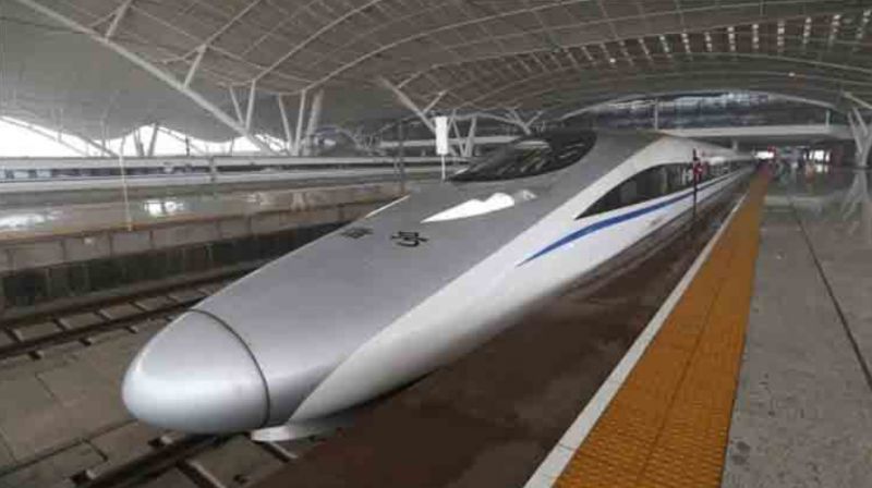 under water Bullet train