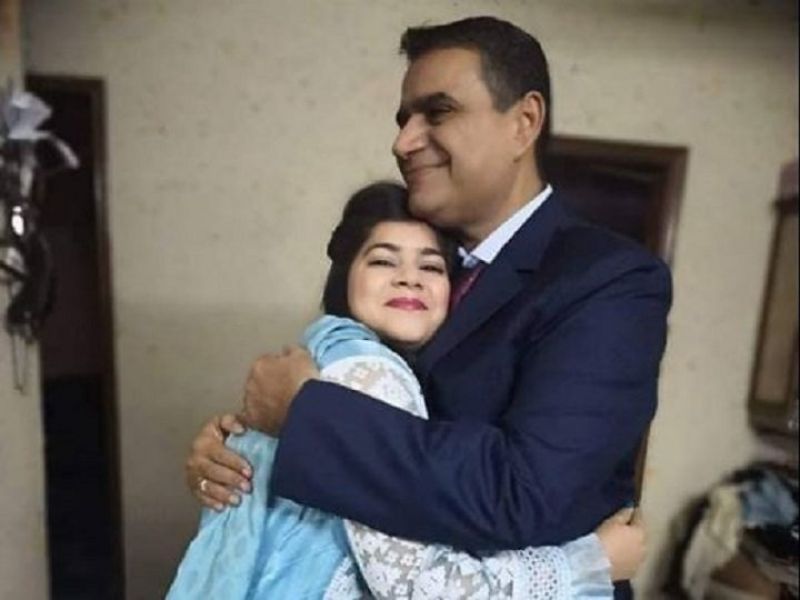 Suman Kumari with father