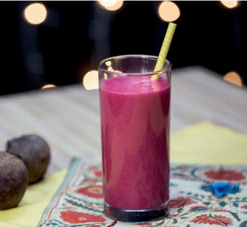 Beetroot lassi