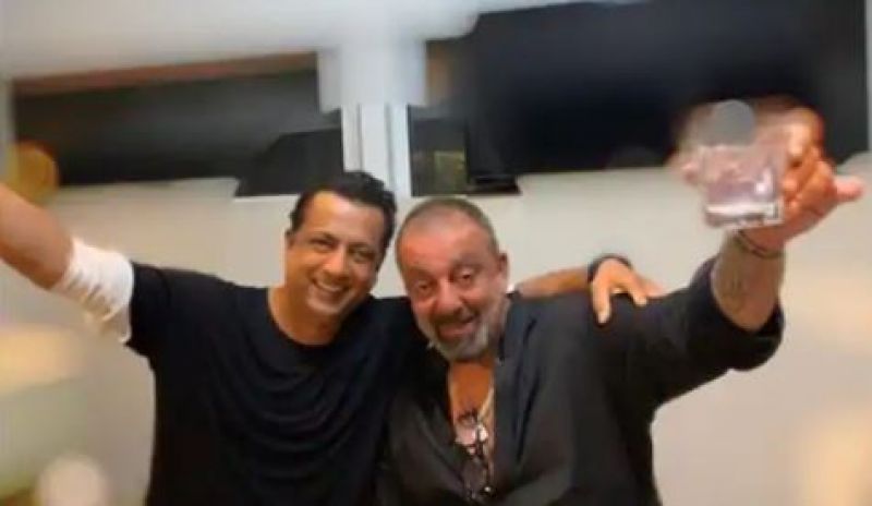 Sanjay Dutt and Paresh Ghelani