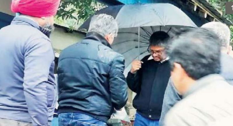 Pathankot-Jogendra Nerogesh railway line