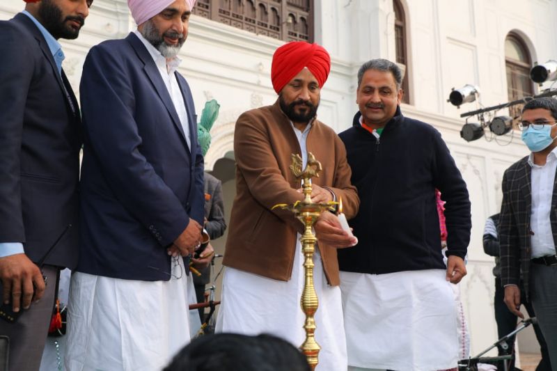 CM Channi laid the foundation stone of Rs 1050 crore development projects for Sangrur