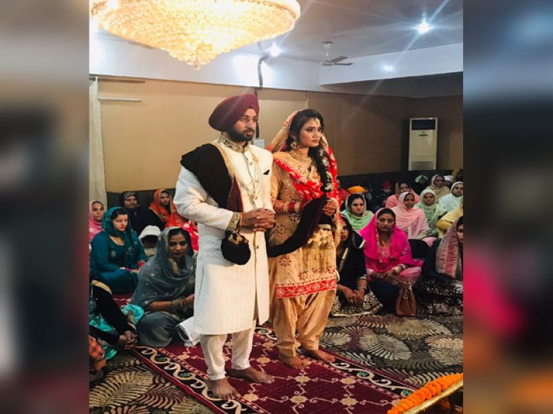 Indian Hockey captain Manpreet Singh marries Illi Siddique in Jalandhar Indian Hockey captain Manpreet Singh marries Illi Siddique in Jalandhar