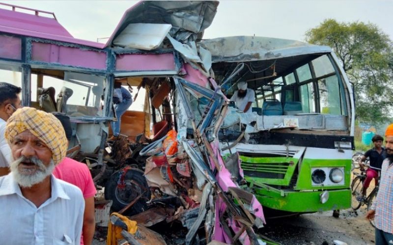 Tragic accident in moga Tragic accident in moga