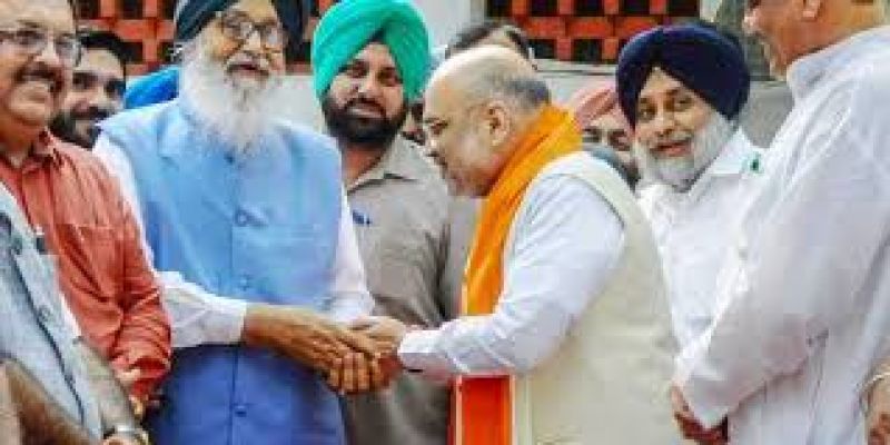 Amit Shah Meets Badal