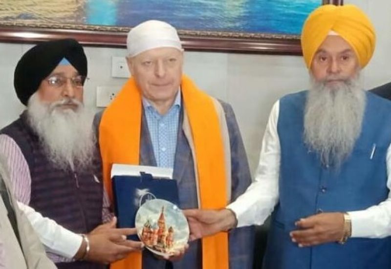 Russia Army Chief in Shri Darbar Sahib