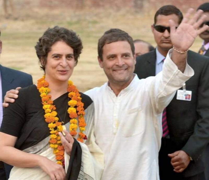 Priyanka Gandhi and Rahul Gandhi Priyanka Gandhi and Rahul Gandhi