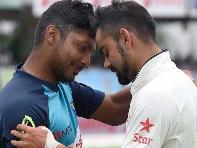 Virat Kohli With Kumar Sangakara