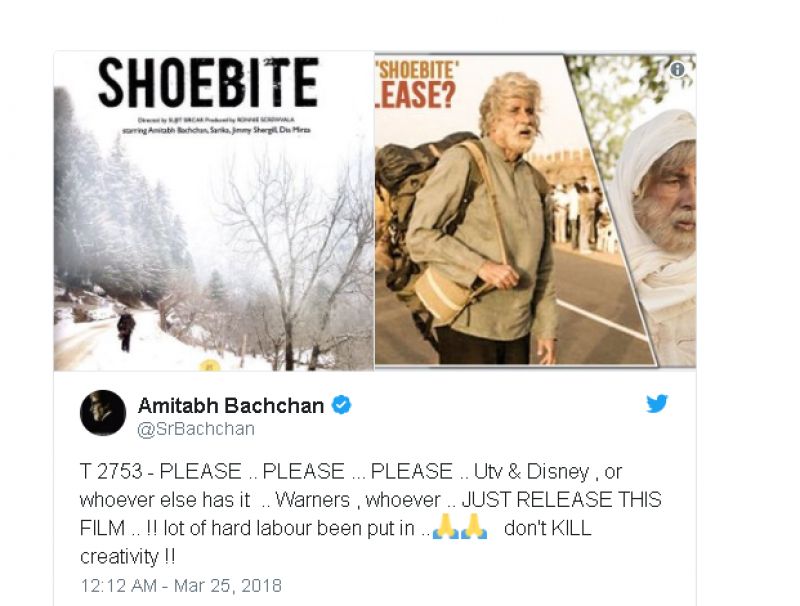 Amitabh Bachchan ShoeBite 