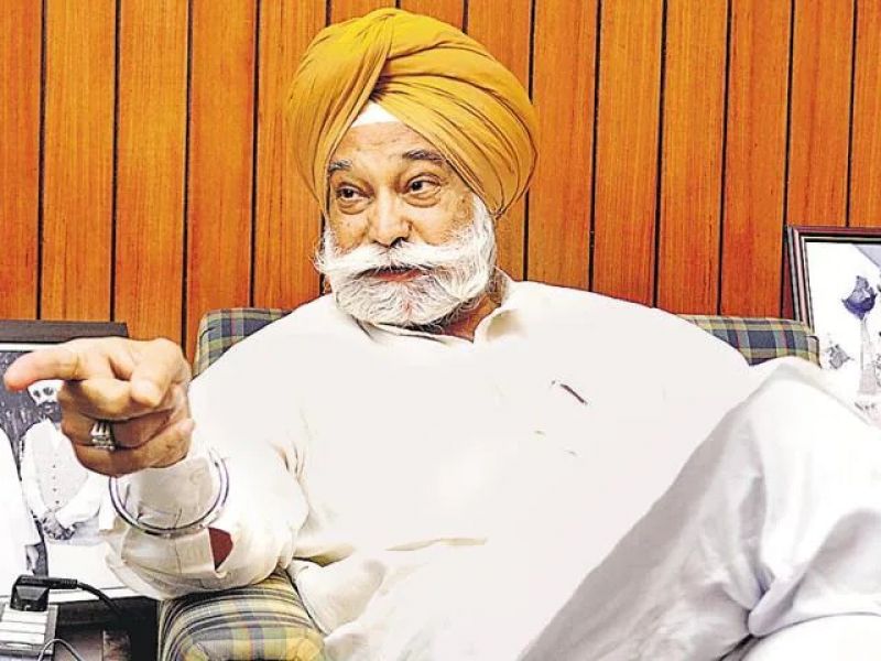 Bir Devinder Singh, former Deputy Speaker
