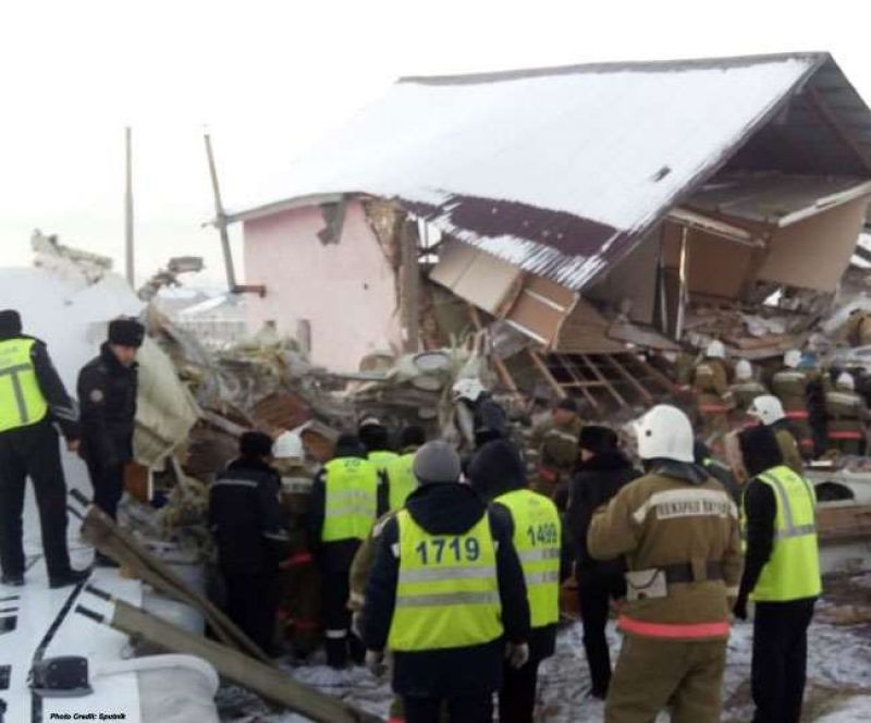 Plane Crash in Kazakistan