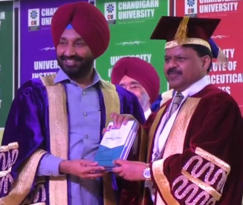Parag Diwan takes over as Vice Chancellor of Chandigarh University