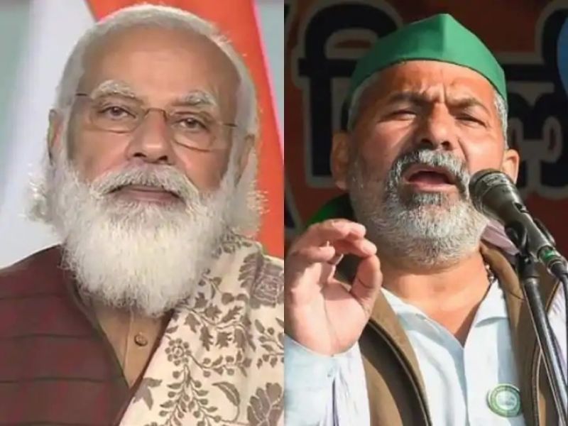 Narendra Modi, Rakesh Tikait