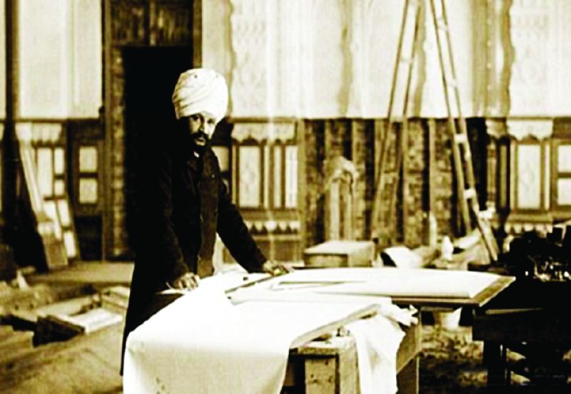 ਵੰਡ ਤੋਂ ਪਹਿਲਾਂ ਪੰਜਾਬ ਦੇ ਮਸ਼ਹੂਰ ਇਮਾਰਤਸਾਜ਼ ਰਹੇ ਭਾਈ ਰਾਮ ਸਿੰਘ।