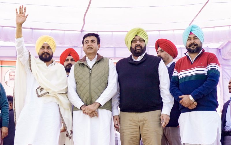 CM Channi at Mullanpur Dakha