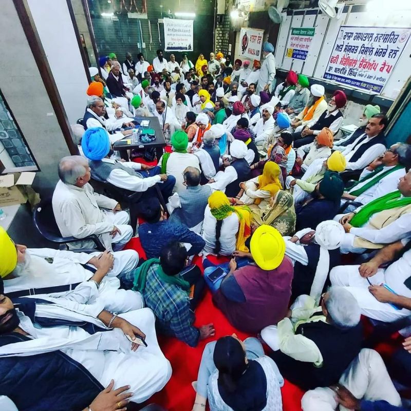 sanyukt kisan morcha Meeting